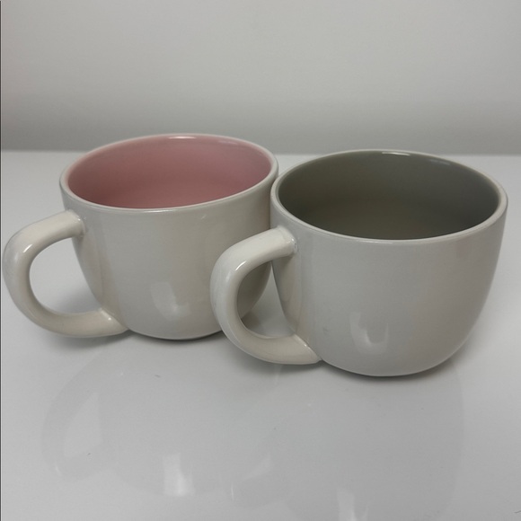 RAE DUNN Artisan Collection Mugs Mr. Mrs. Set of 2 - Picture 3 of 4